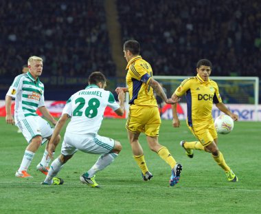 Metalist kharkiv vs rapid wien futbol maçı