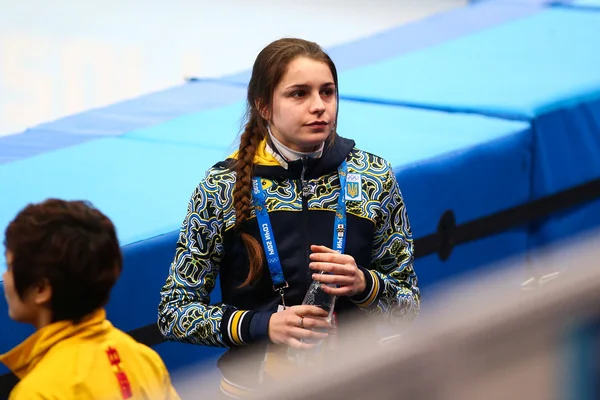 Bayanların 1000 m kısa parça ısıtır ısıtır — Stok fotoğraf