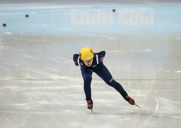 Ladies' 1000 m Heats Short Track Heats — Stock Photo, Image