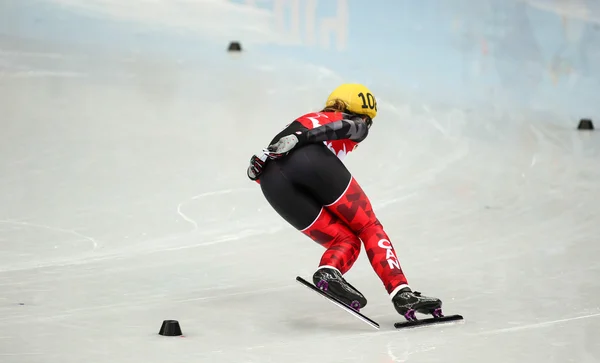 Calores de pista corta de 1000 m para damas — Foto de Stock