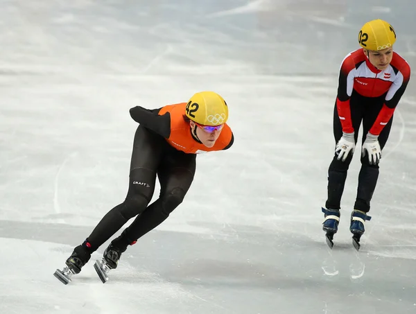 Ladies' 1000 m Heats Short Track Heats — Stock Photo, Image