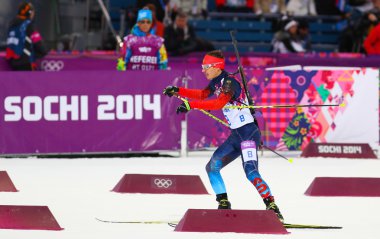 Biatlon erkekler sprint 10 km