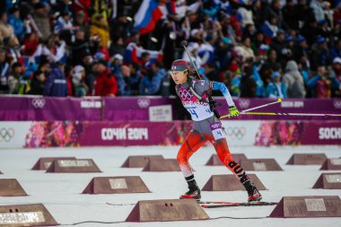 biatlon Kadınlar 7.5 km sprint