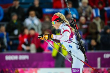 biatlon Kadınlar 7.5 km sprint