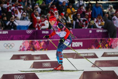 biatlon Kadınlar 7.5 km sprint
