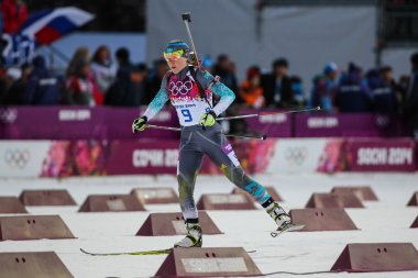 biatlon Kadınlar 7.5 km sprint
