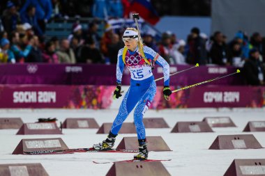 biatlon Kadınlar 7.5 km sprint