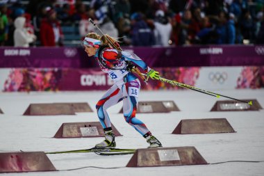 biatlon Kadınlar 7.5 km sprint