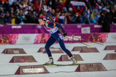 biatlon Kadınlar 7.5 km sprint