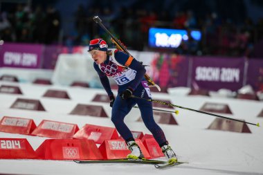 biatlon Kadınlar 7.5 km sprint