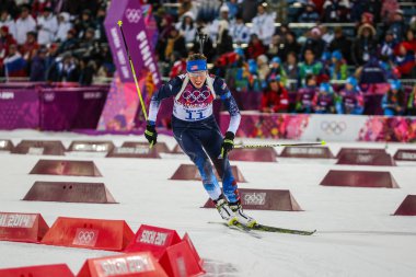 biatlon Kadınlar 7.5 km sprint