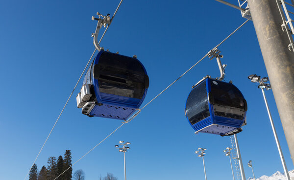 Krasnaya Polyana cableway station