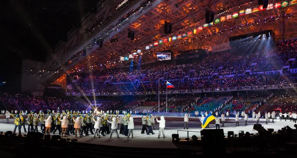 Sochi 2014 Ceremonia de deschidere a Jocurilor Olimpice — Fotografie, imagine de stoc