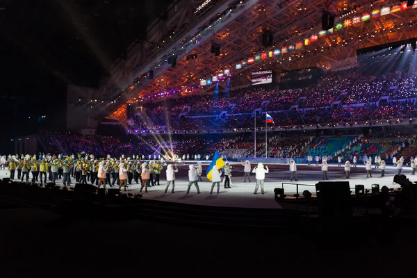 Eröffnungsfeier der Olympischen Spiele in Sotschi 2014 — Stockfoto