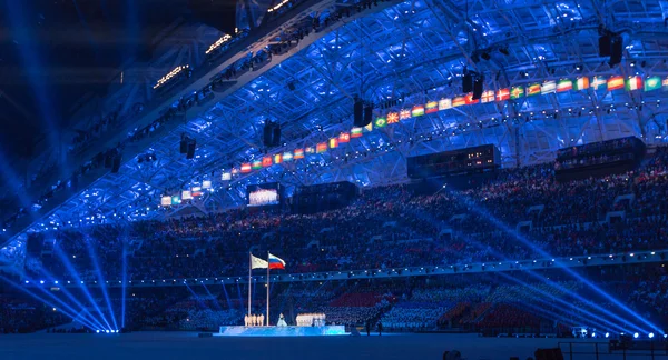 Soçi 2014 Olimpiyat Oyunları açılış töreni — Stok fotoğraf