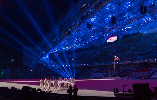Cerimônia de abertura dos Jogos Olímpicos de Sochi 2014 — Fotografia de Stock