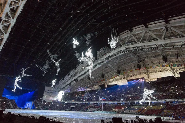 Eröffnungsfeier der Olympischen Spiele in Sotschi 2014 — Stockfoto