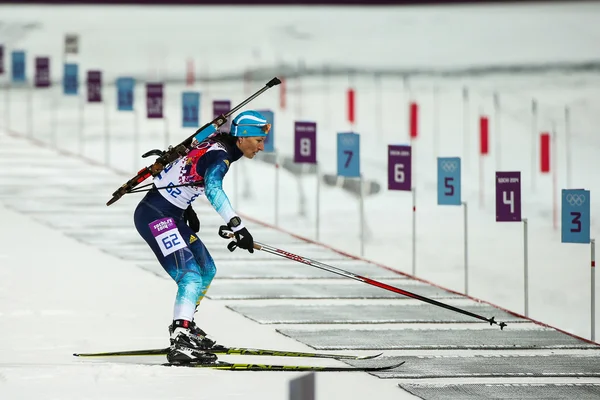 Biathlon Women's 7.5 km Sprint — Stock Photo, Image