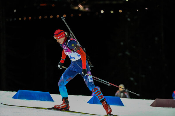 Биатлон - спринт, 7,5 км
