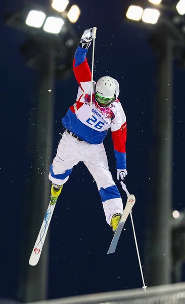 Freestyle esquí Hombres Moguls Final — Foto de Stock