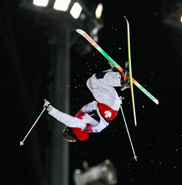 Freestyle esqui masculino Moguls Final — Fotografia de Stock
