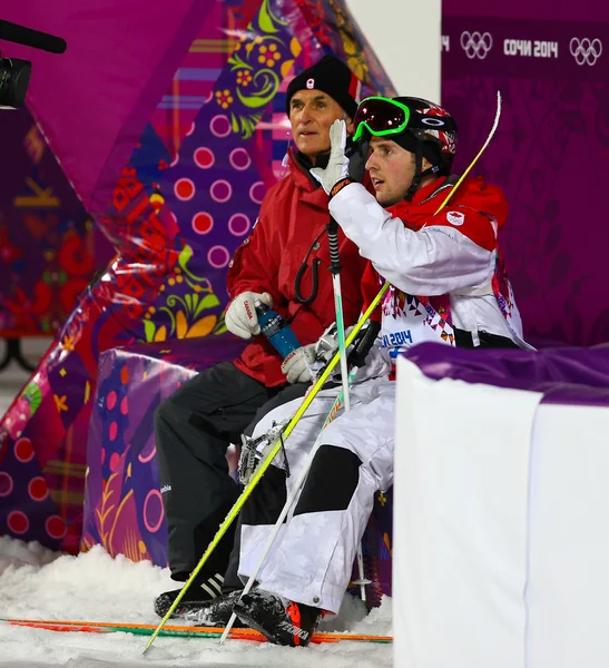 Freestyle esquí Hombres Moguls Final — Foto de Stock