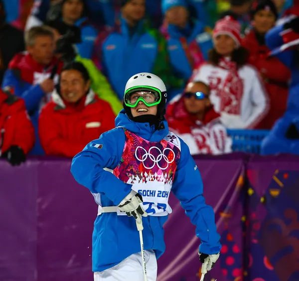 Vrije stijl skiën mannen moguls finale — Stockfoto