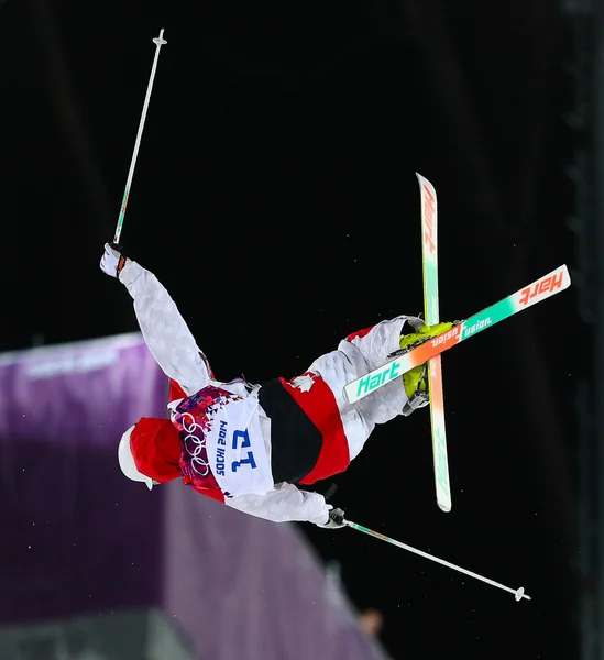 Freestyle esqui masculino Moguls Final — Fotografia de Stock