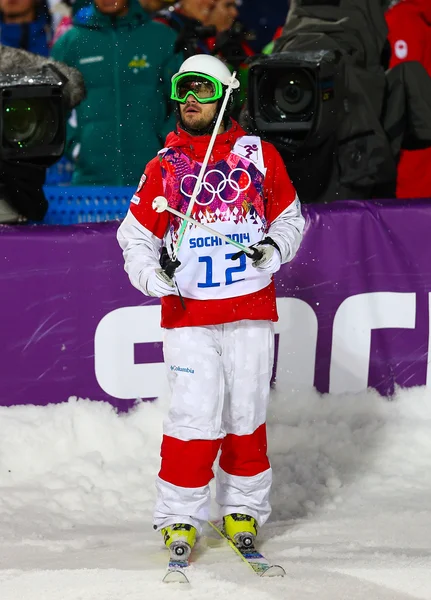 Freestyle esqui masculino Moguls Final — Fotografia de Stock