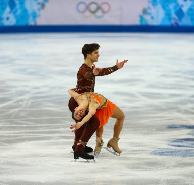 Artistik Patinaj. çiftler kısa program