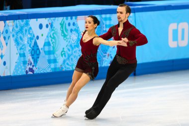 Artistik Patinaj. çiftler kısa program