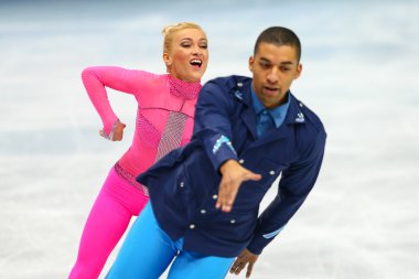 Artistik Patinaj. çiftler kısa program