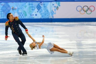 Artistik Patinaj. çiftler kısa program