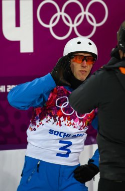 serbest stil Kayak. Erkekler antenler yeterlilik