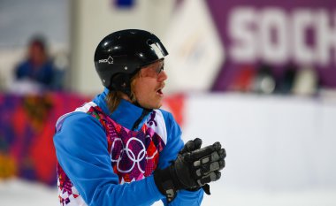 serbest stil Kayak. Erkekler antenler yeterlilik