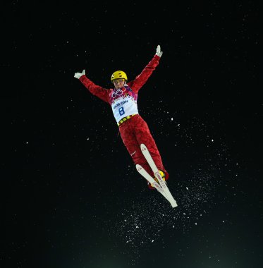 serbest stil Kayak. Erkekler antenler final