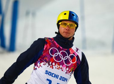 serbest stil Kayak. Erkekler antenler final