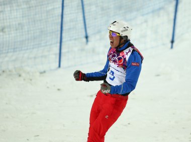 serbest stil Kayak. Erkekler antenler final