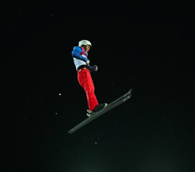 serbest stil Kayak. Erkekler antenler final