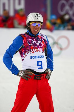 serbest stil Kayak. Erkekler antenler final