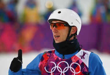serbest stil Kayak. Erkekler antenler final
