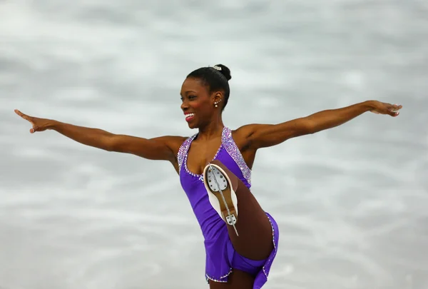 Pattinaggio artistico. Coppie Short Program — Foto Stock