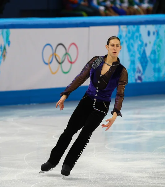 Kunstschaatsen. mannen korte programma — Stockfoto