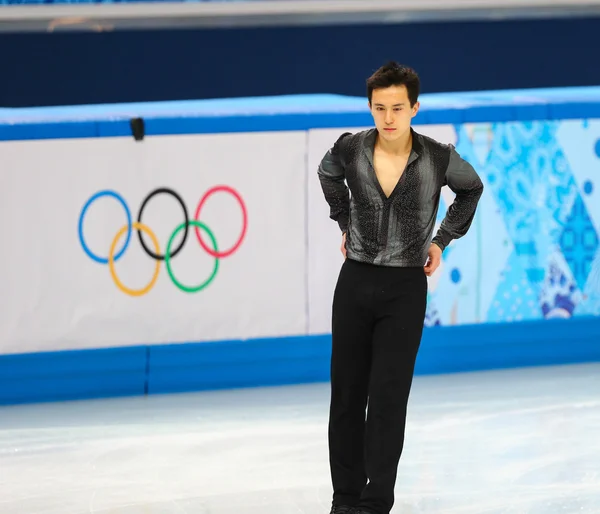 Patinaje artístico. Hombres Programa corto — Foto de Stock