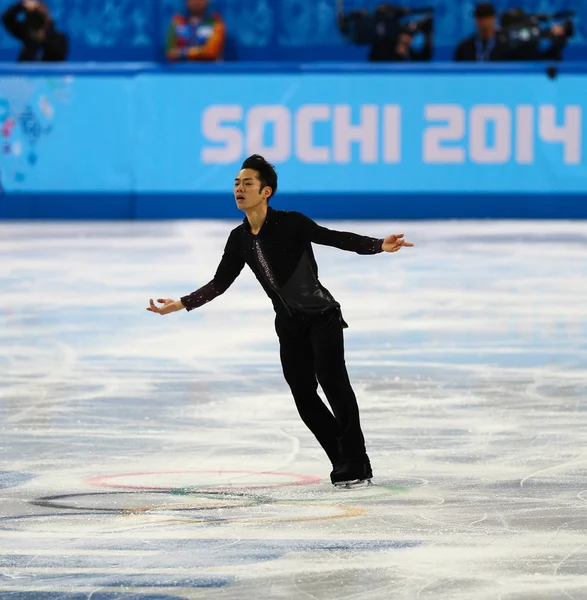 Kunstschaatsen. mannen korte programma — Stockfoto