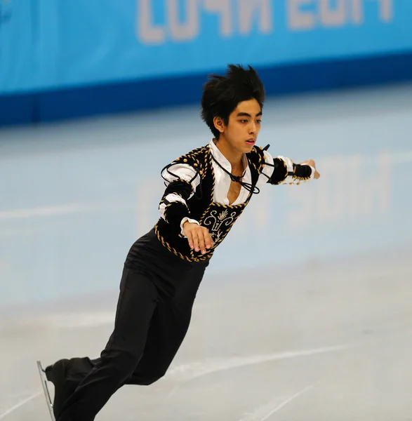 Kunstschaatsen. mannen korte programma — Stockfoto