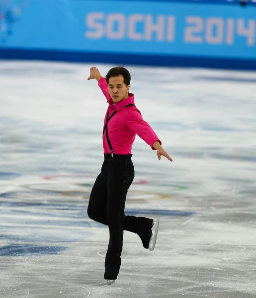 Patinaje artístico. Hombres Programa corto — Foto de Stock