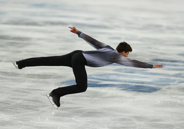 Patinaje artístico. Hombres Programa corto — Foto de Stock