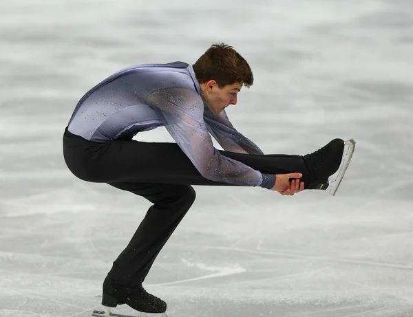 Patinaje artístico. Hombres Programa corto — Foto de Stock