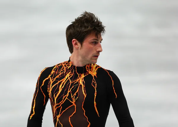 Patinage artistique. Programme court pour hommes — Photo